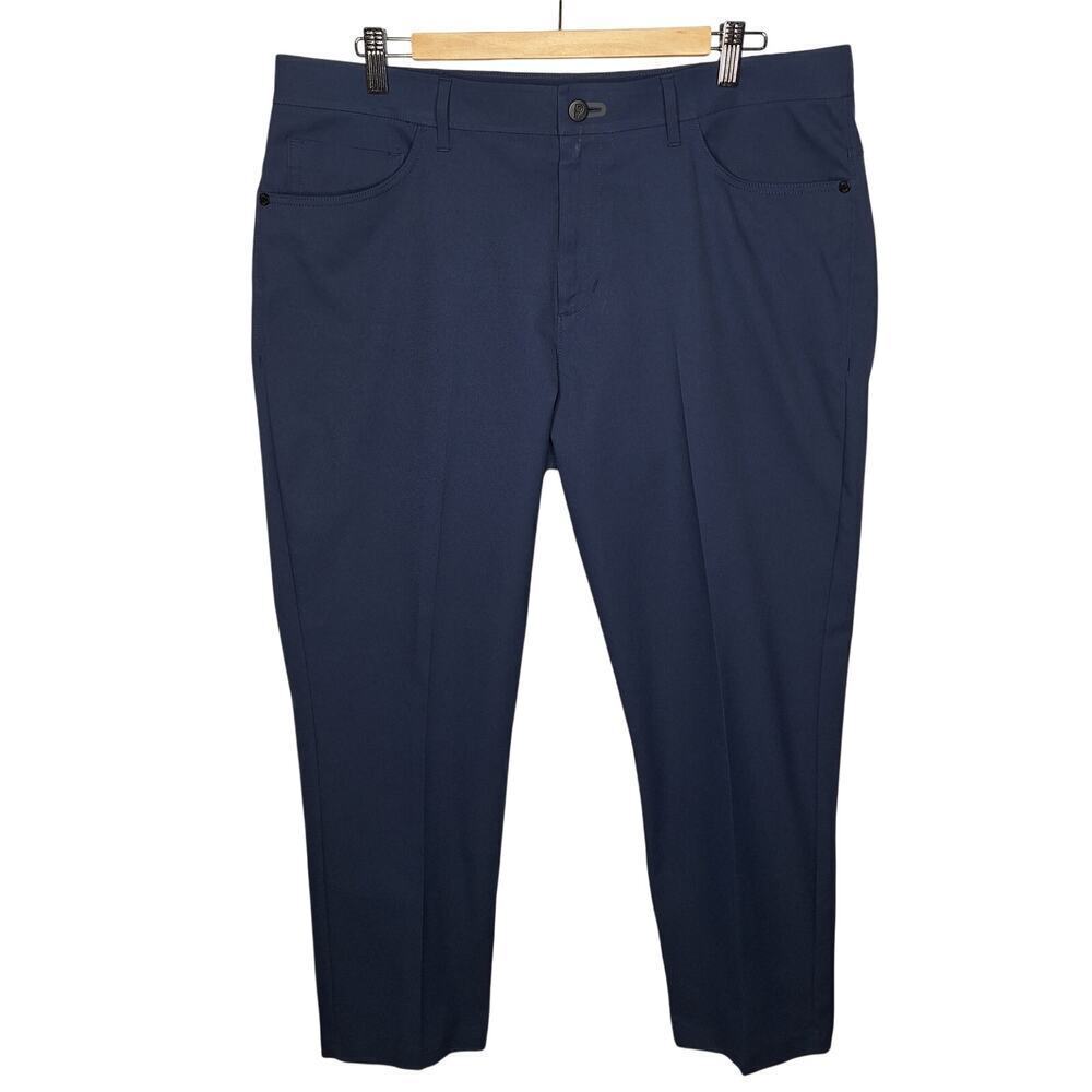 Public Rec Dealmaker Pants Men 36 x 28 Navy Workday Performance Stretch Golf